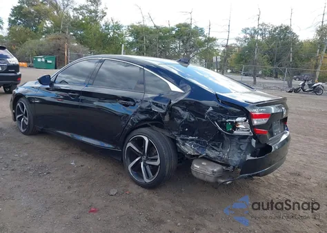 2020 Honda Accord Sport из США, поврежденный, VIN 1HGCV1F31LA080866